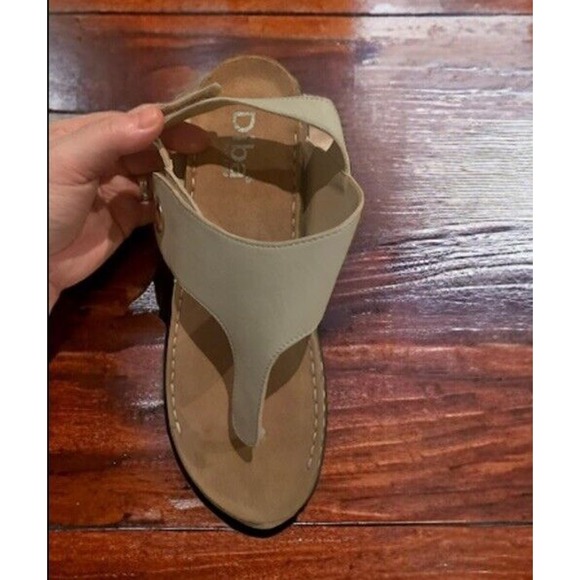 DIBA Shoes HARDY Leather Thong Sandal LIGHT GREY Size 10 Model NEW 38820 - Picture 4 of 8